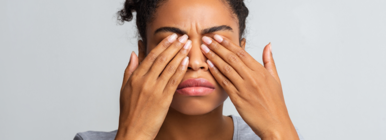 What can be mistaken for allergic conjunctivitis?
