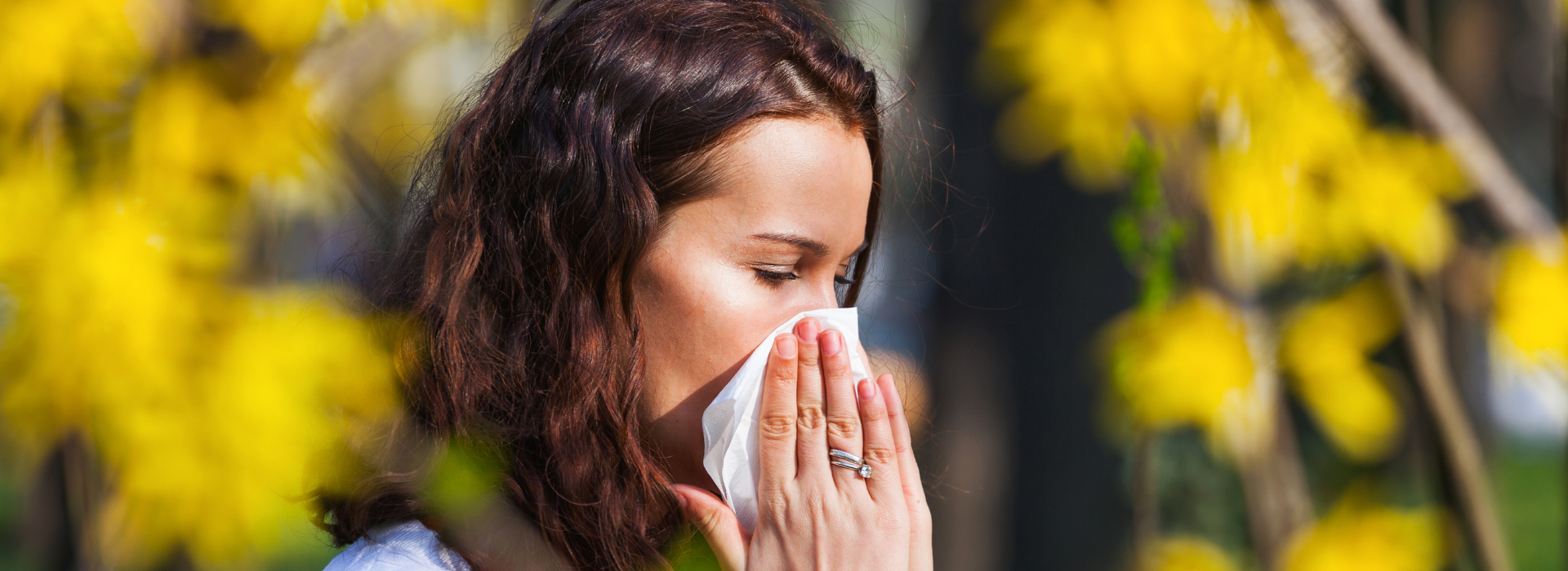 Why do people develop allergies later in life?